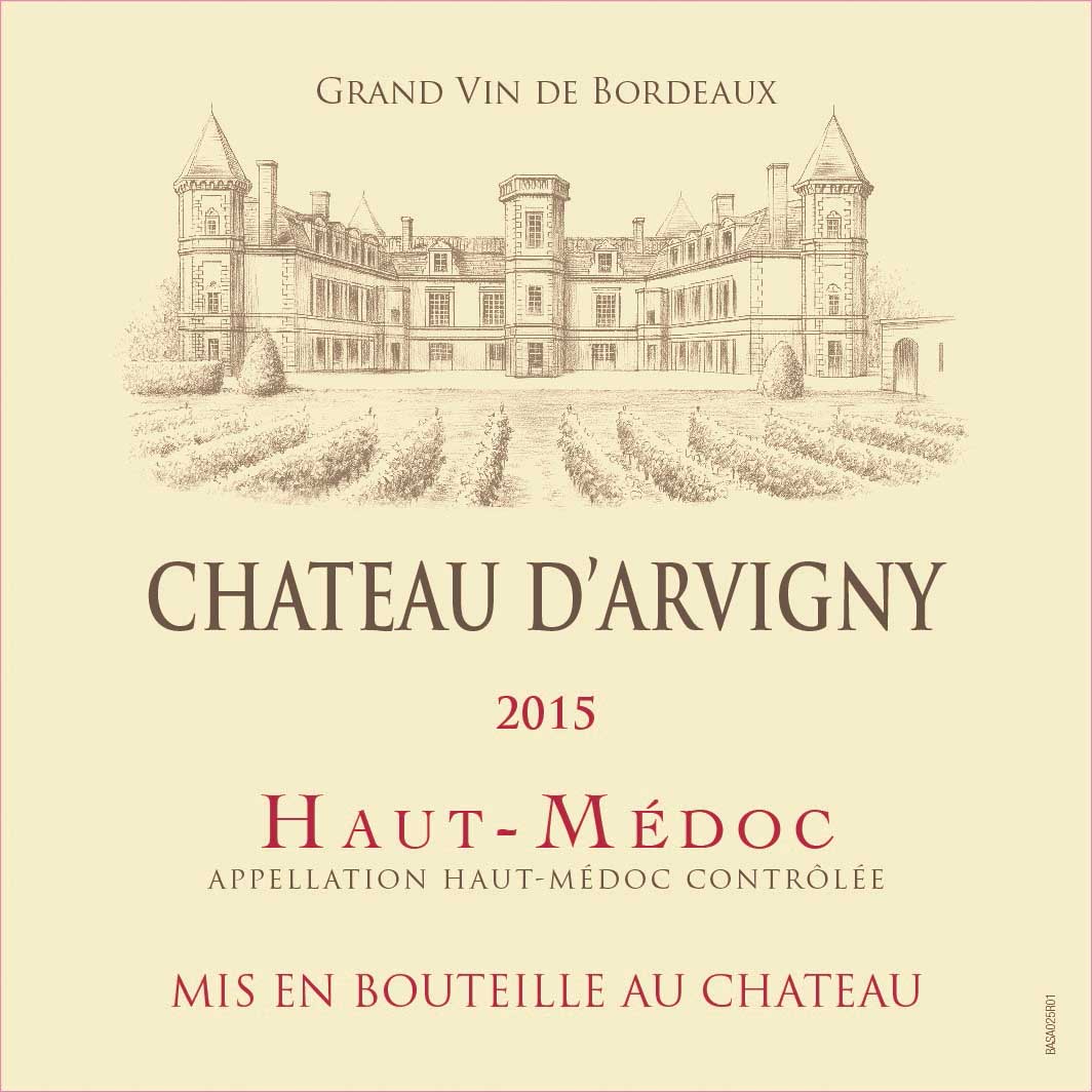 Chateau D'Arvigny label