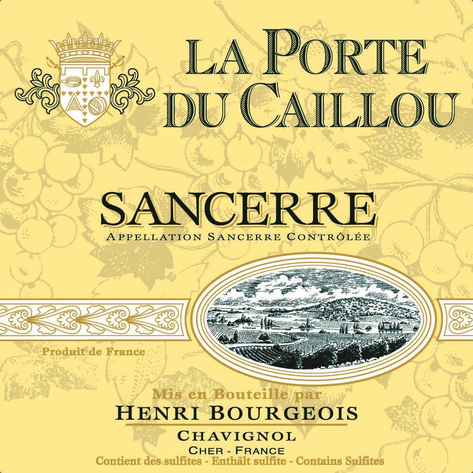 Henri Bourgeois - La Porte Du Caillou Sancerre Rouge label