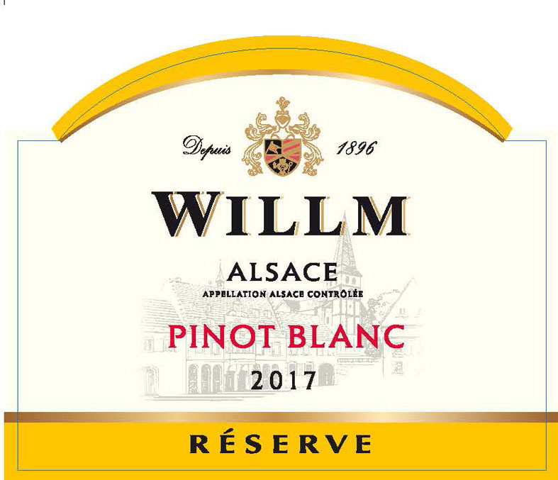 Alsace Willm - Pinot Blanc - Reserve label