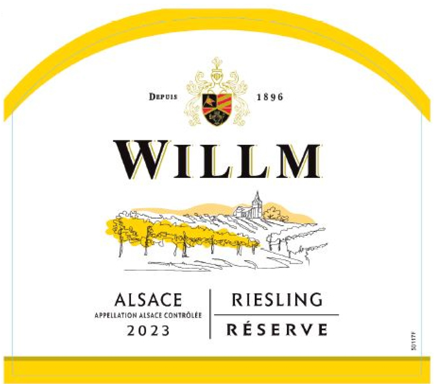 Alsace Willm - Riesling - Reserve label