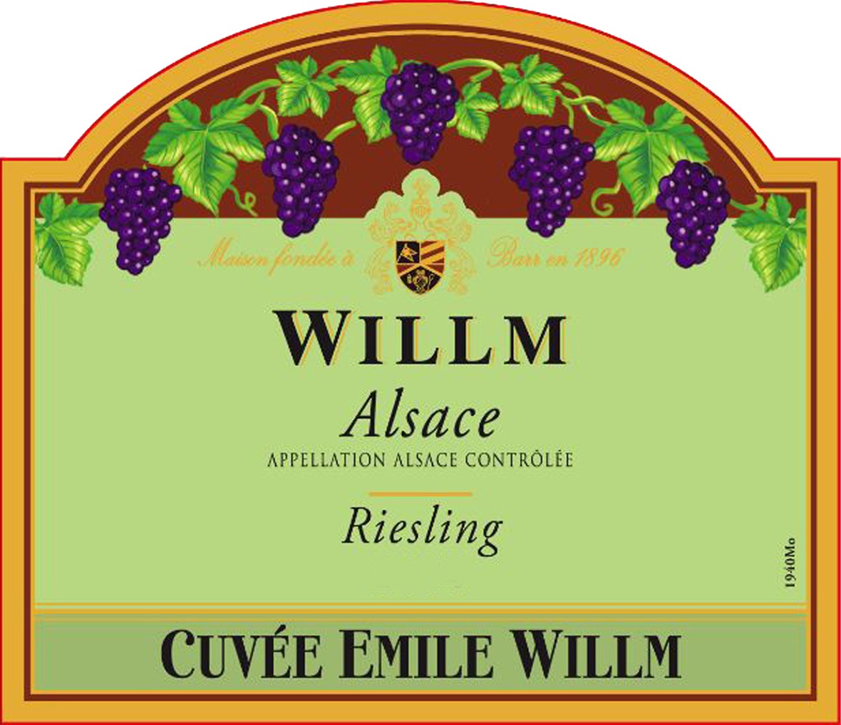 Alsace Willm - Cuvee Emile Willm - Riesling label