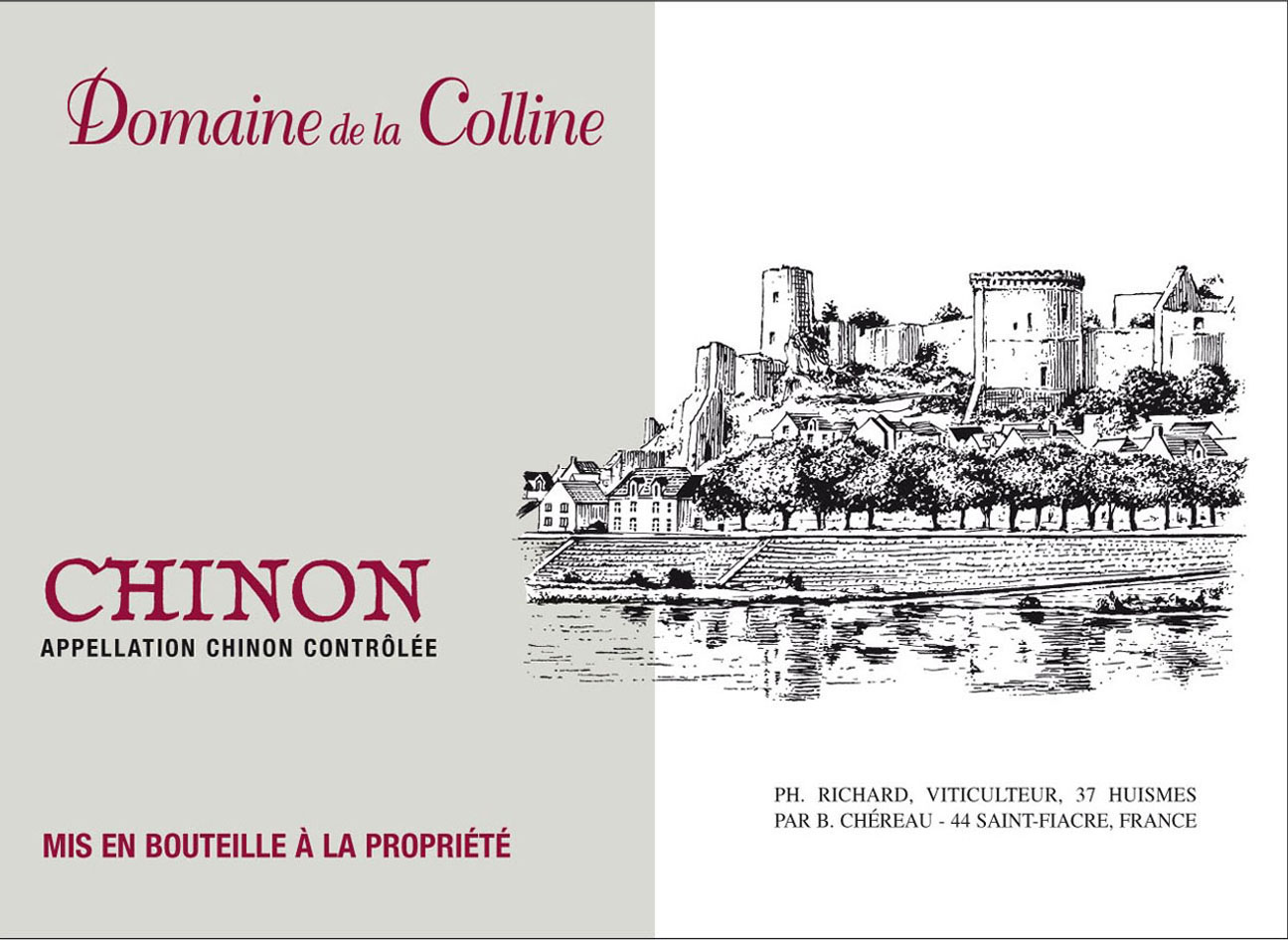 Domaine De La Colline - Chinon label