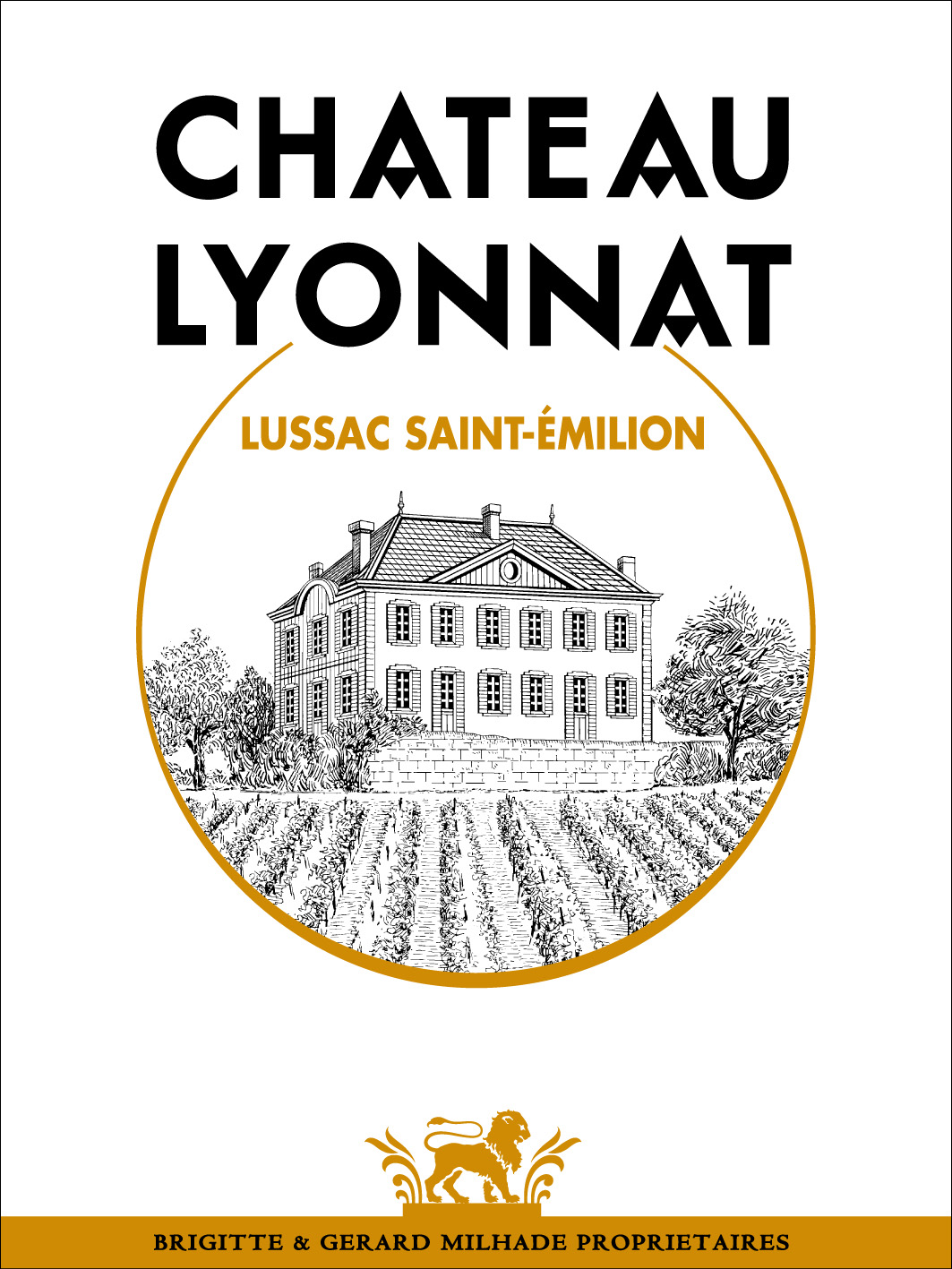 Chateau Lyonnat label