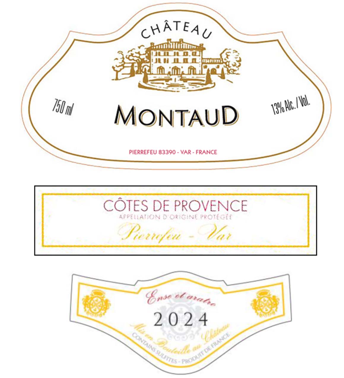 Chateau Montaud label