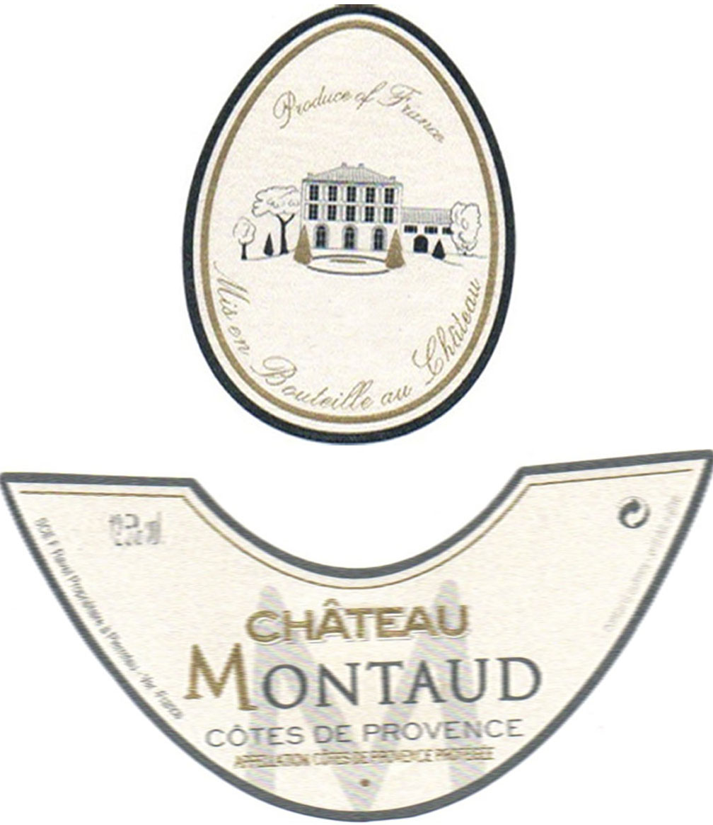 Chateau Montaud label
