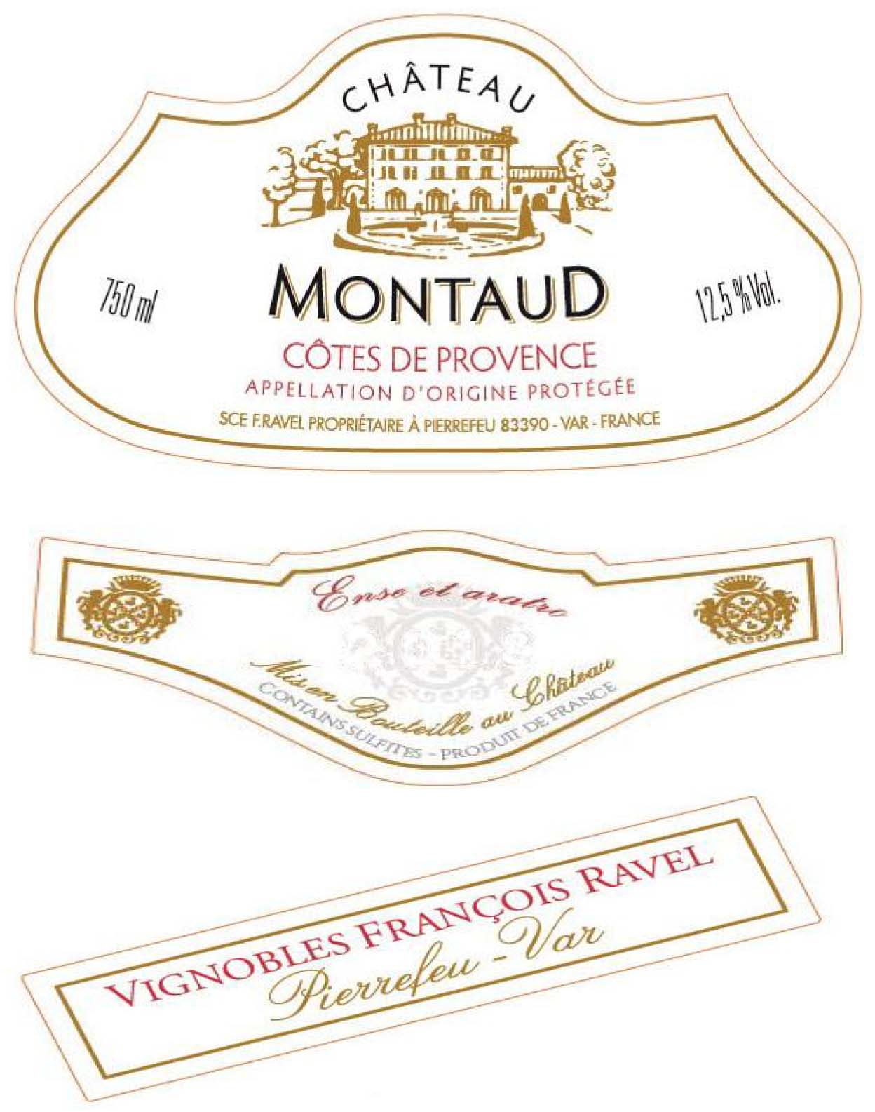 Chateau Montaud label