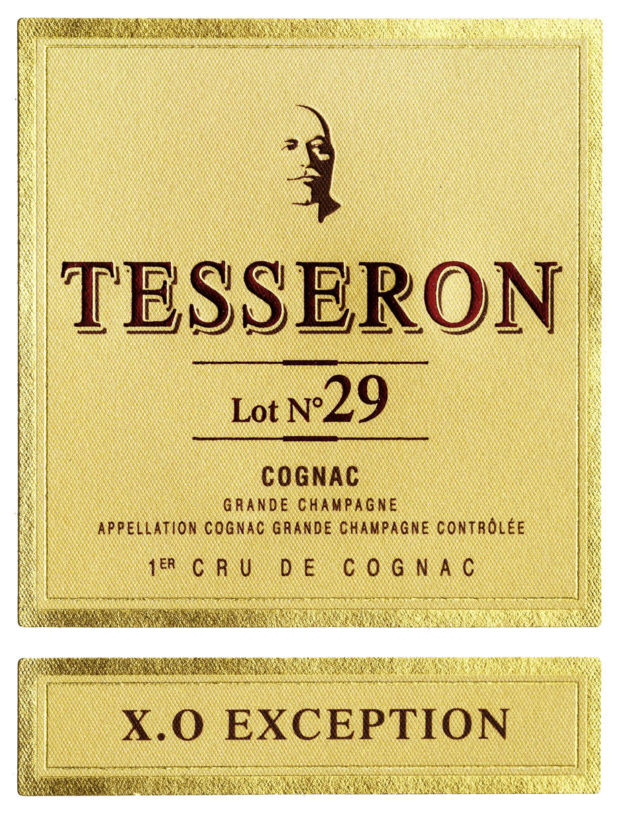 Cognac Tesseron - X.O Exception - Lot 29 label