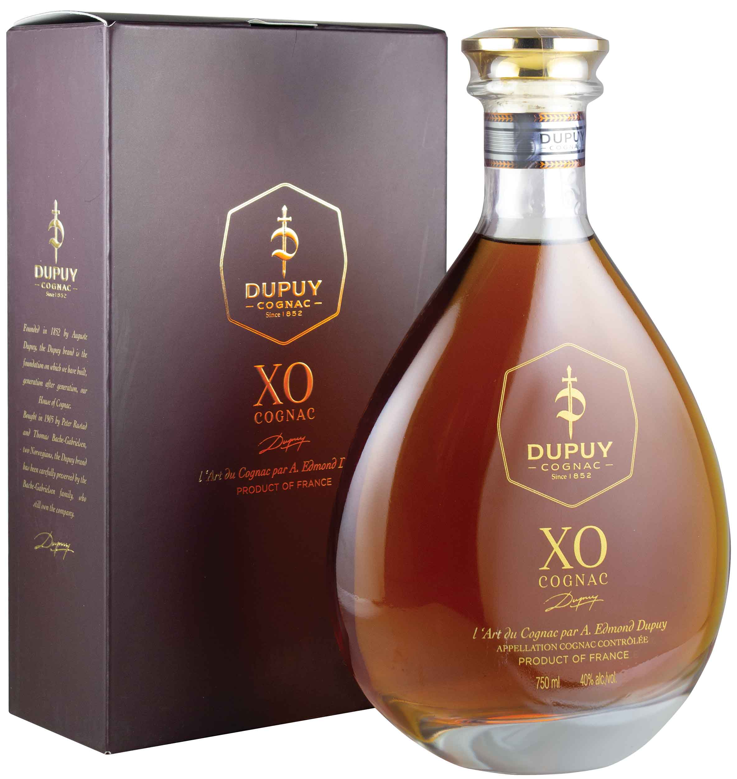 Edmond Dupuy Cognac - XO label