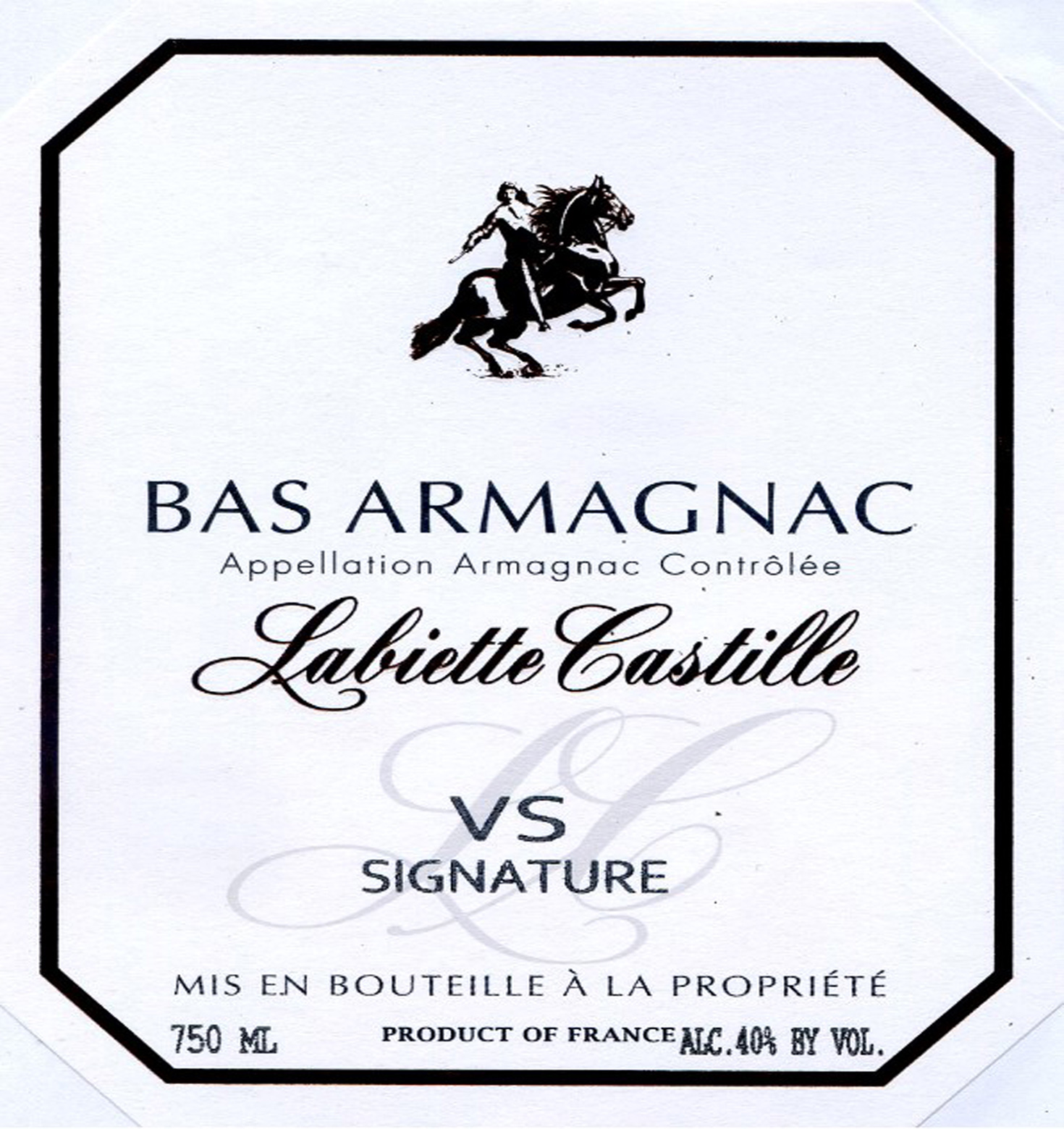 Domaine Labiette Castille - Armagnac - Signature label