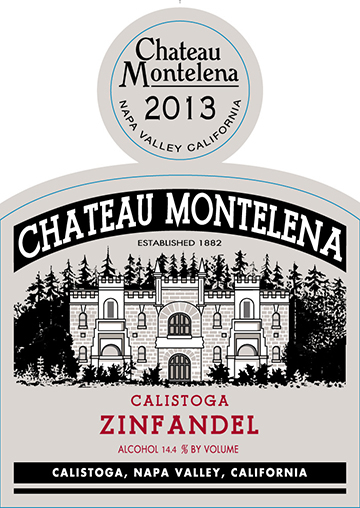 Chateau Montelena - Zinfandel label