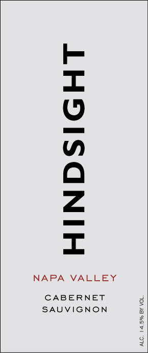 Hindsight - Cabernet Sauvignon label