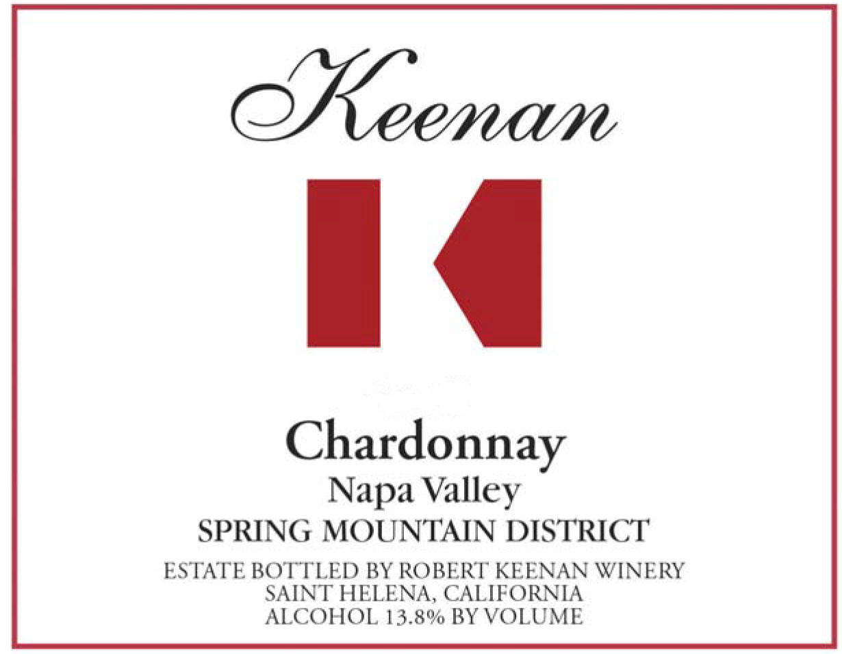 Keenan - Chardonnay label