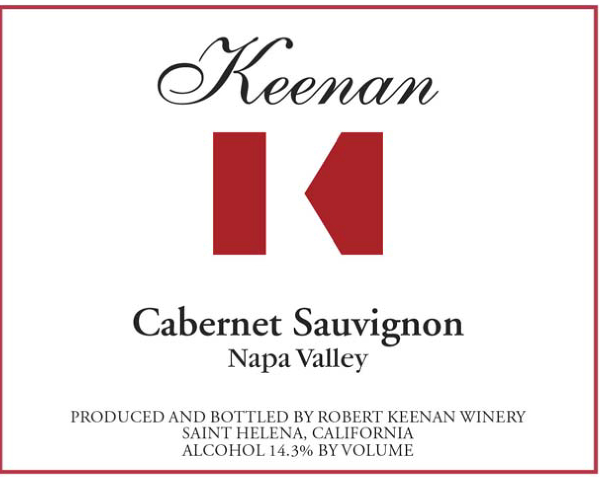 Keenan - Cabernet Sauvignon label