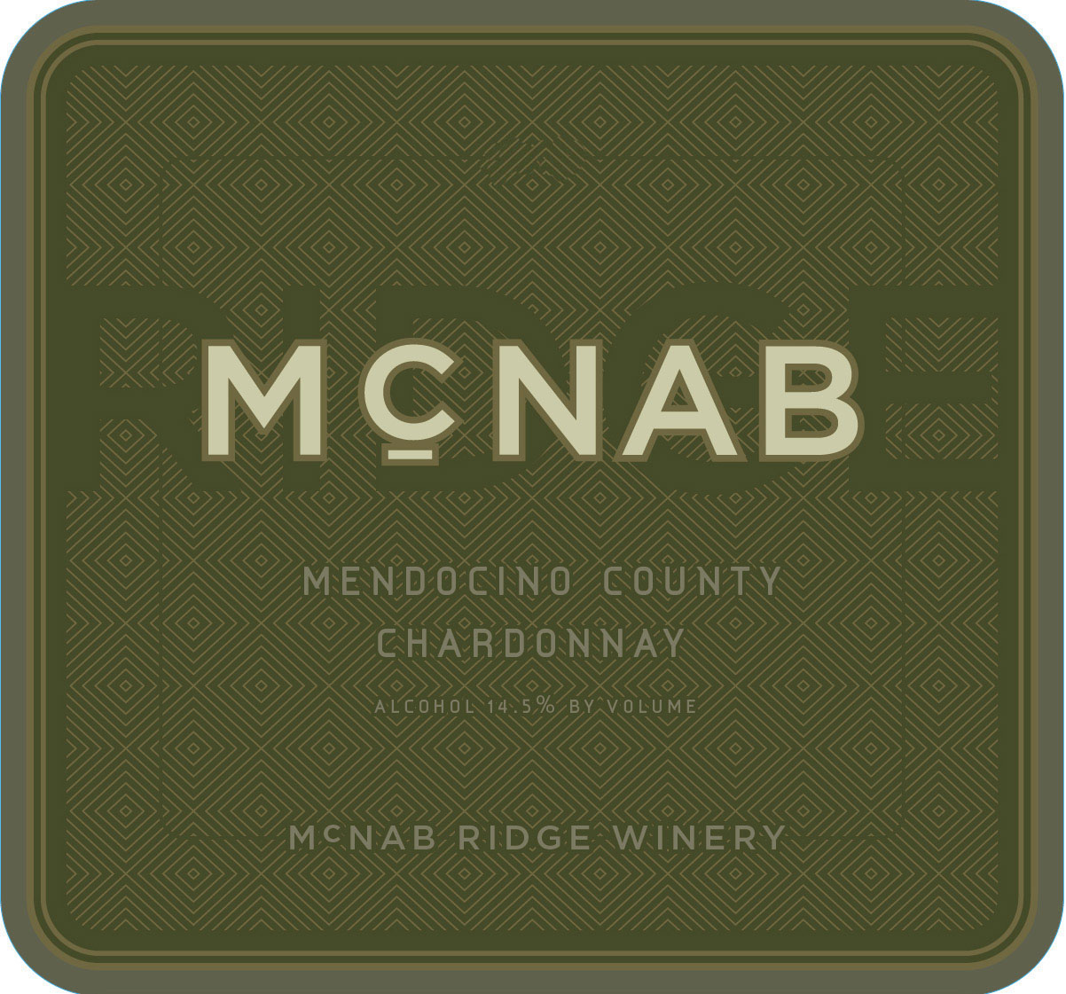 McNab Ridge - Chardonnay label