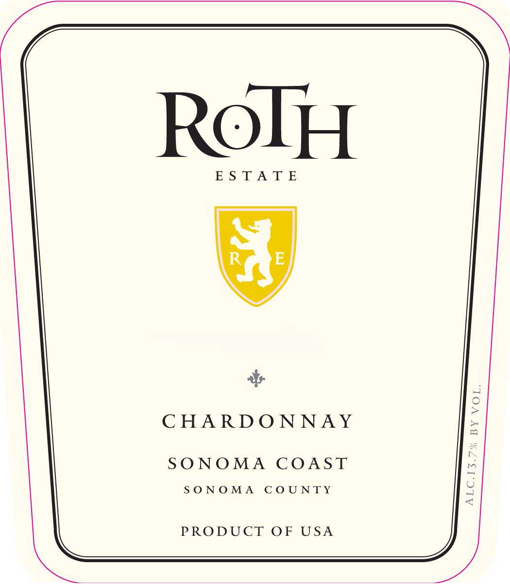 Roth Estate - Chardonnay label