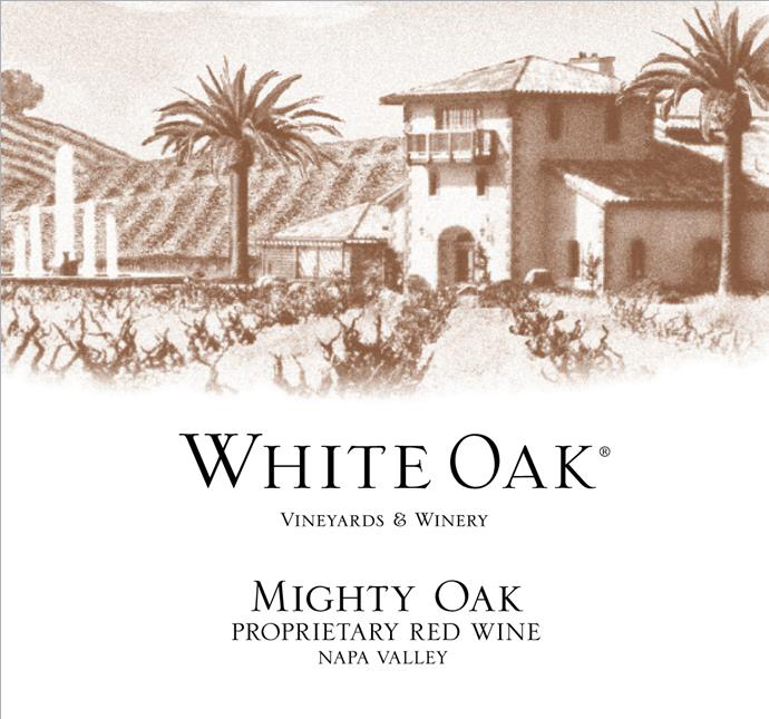 White Oak - Mighty Oak label