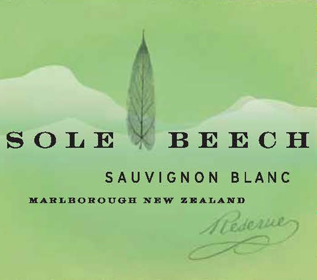 Sole Beech - Sauvignon Blanc - Reserve label