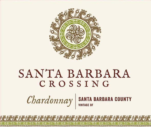 Santa Barbara Crossing - Chardonnay label
