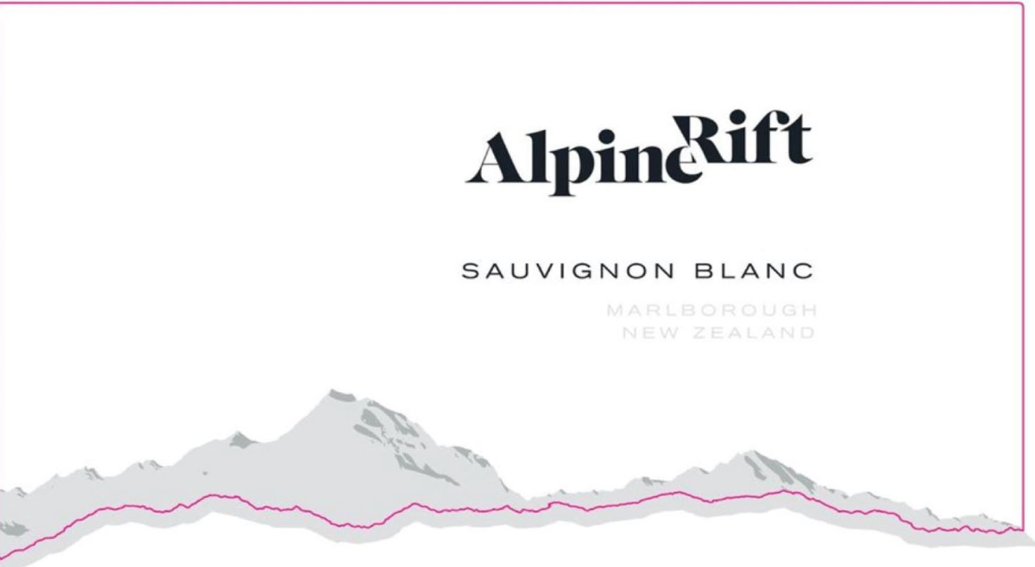 Alpine Rift - Sauvignon Blanc label