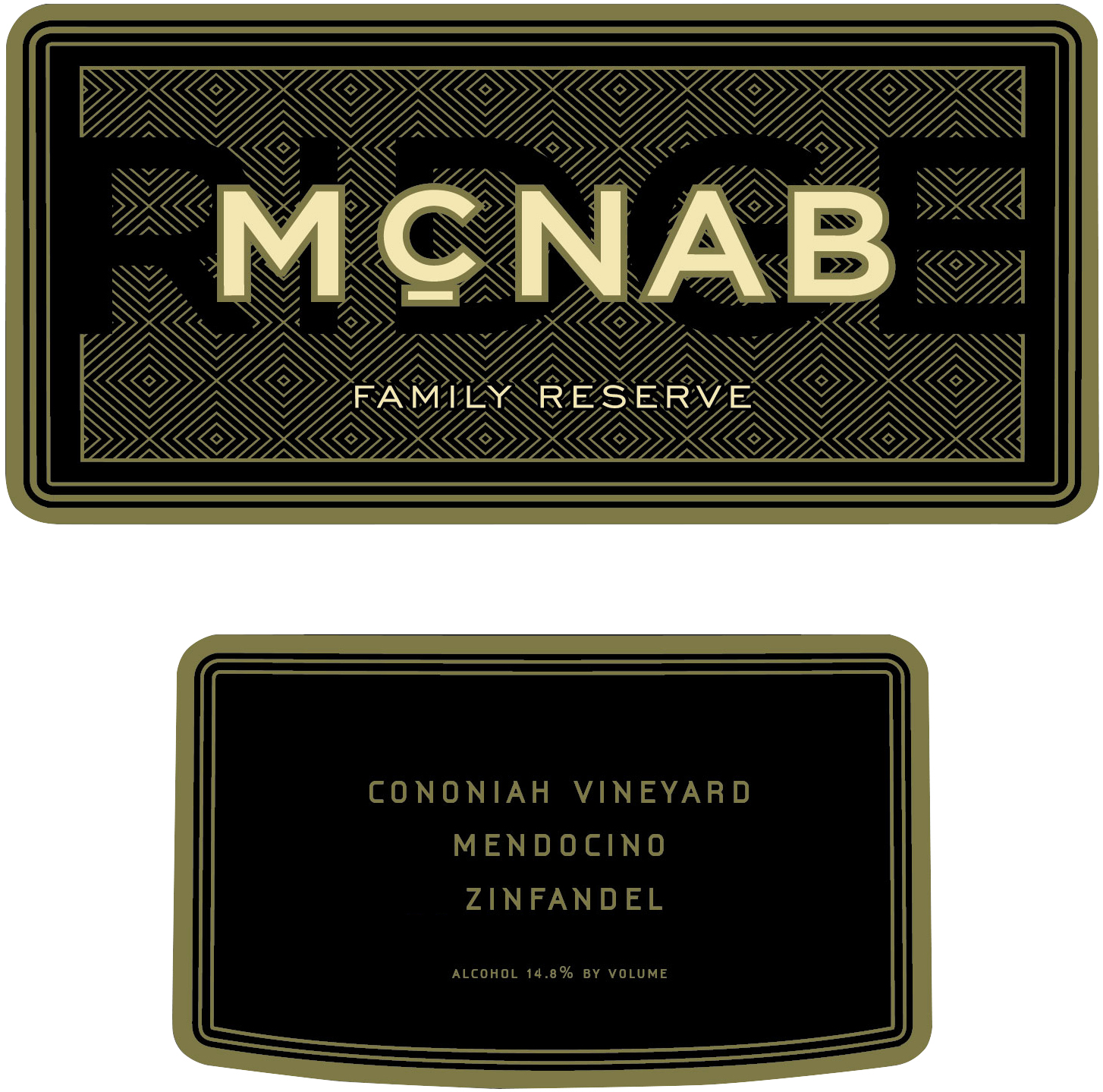McNab Ridge - Cononiah Vineyard - Zinfandel label