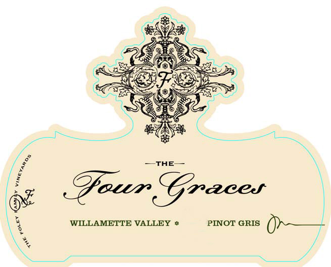 Four Graces - Pinot Gris label
