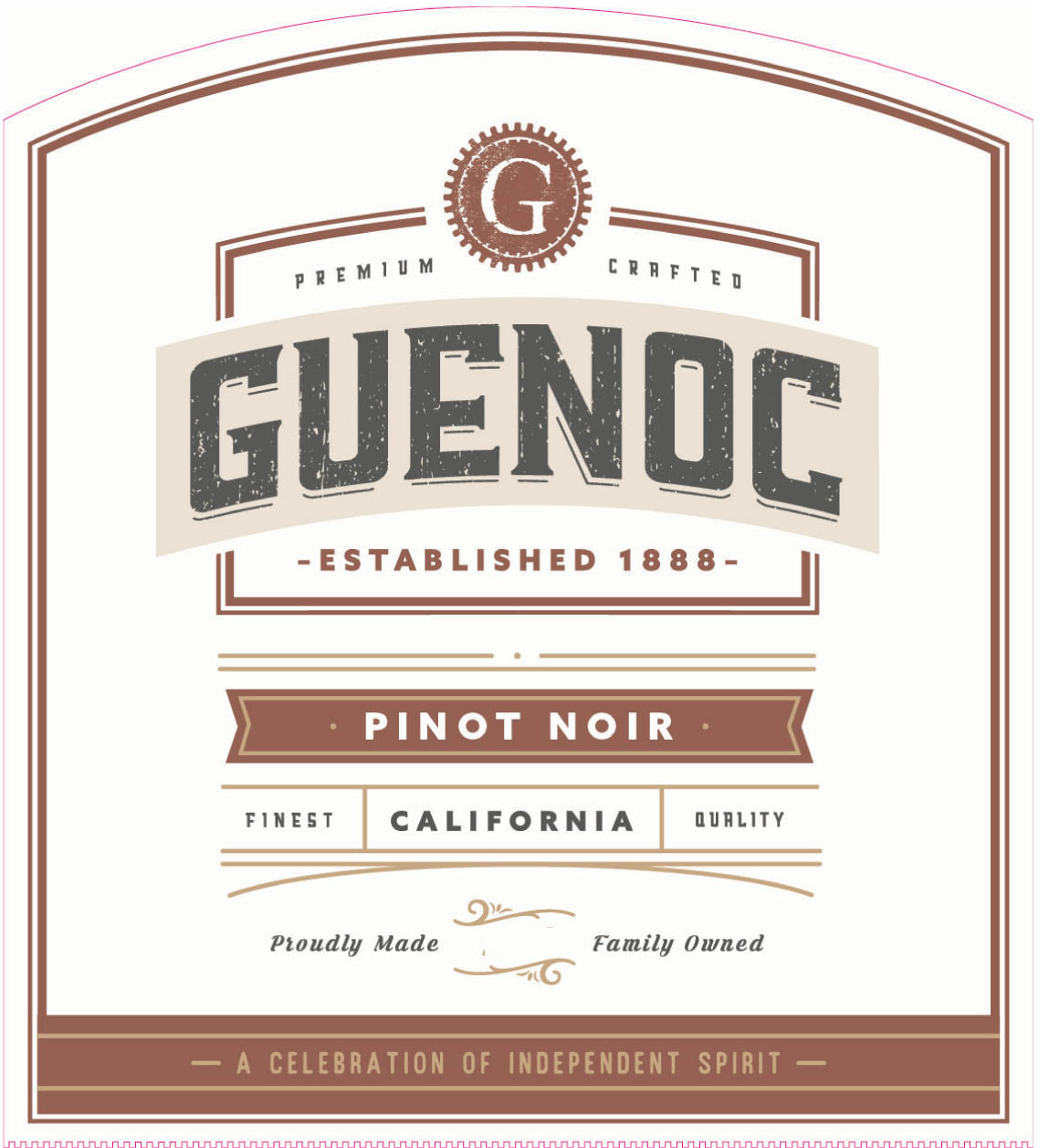 Guenoc - California - Pinot Noir label