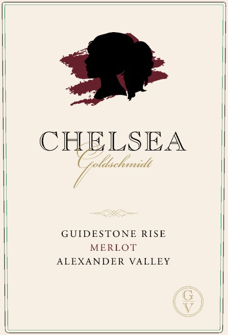 Chelsea Goldschmidt - Merlot - Guidestone Rise label