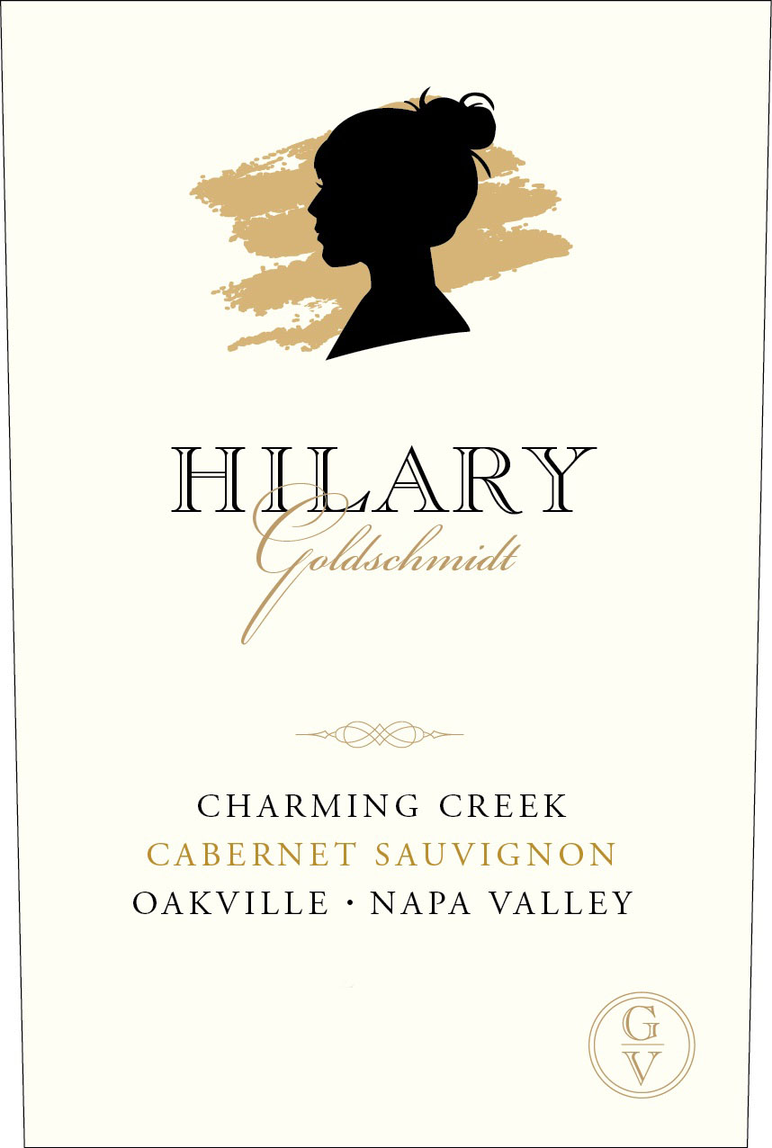 Hilary Goldschmidt - Oakville Cabernet Sauvignon - Charming Creek label