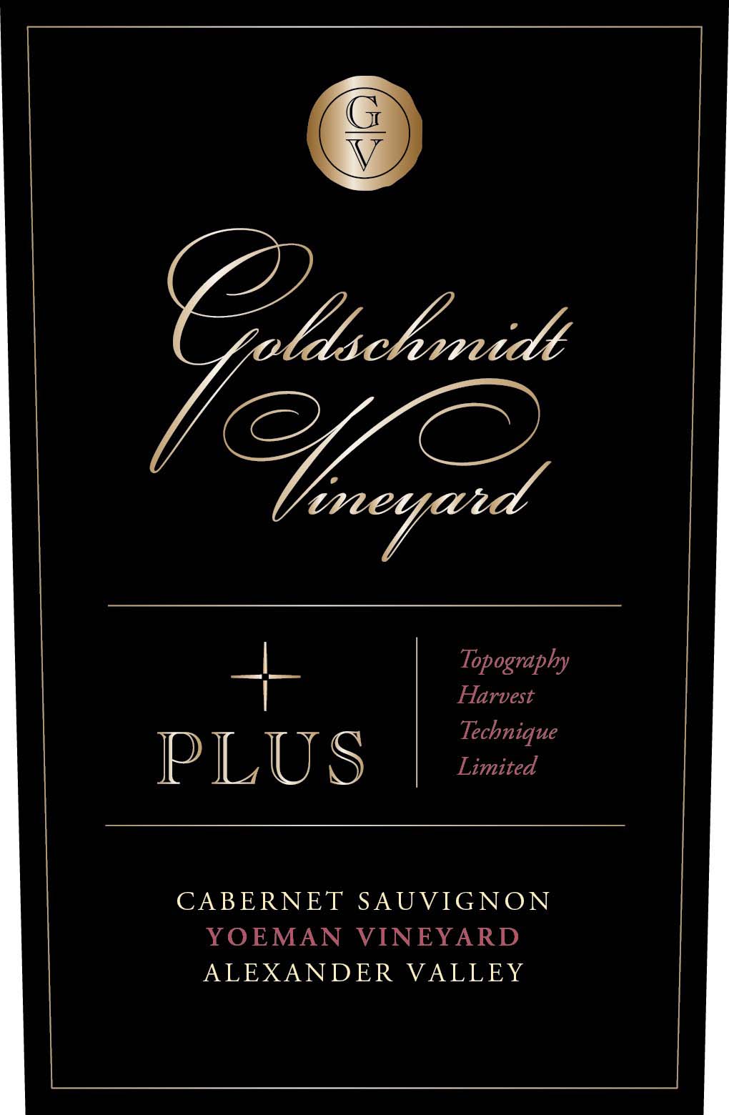 Goldschmidt Vineyard - Cabernet Sauvignon - Game Ranch Plus label
