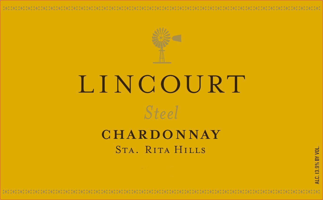 Lincourt - Steel Chardonnay label