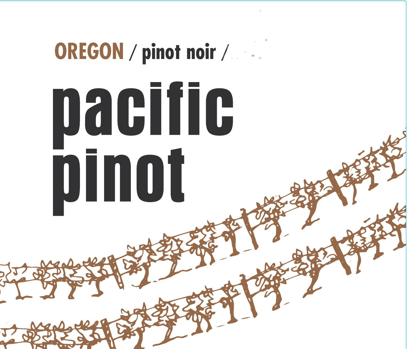 Pacific - Pinot Noir label