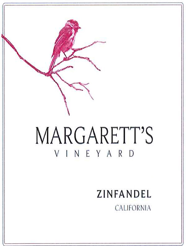 Margarett's Vineyard - Zinfandel label