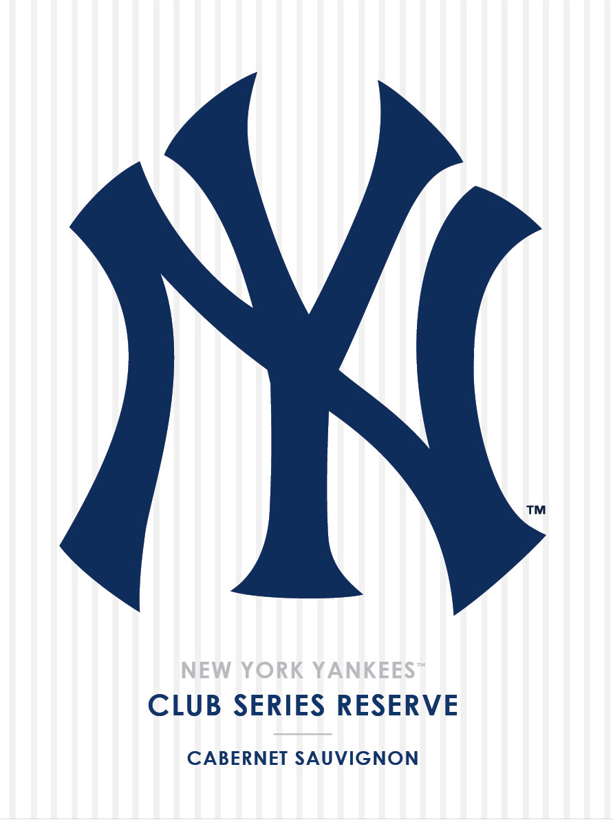 MLB Club Series - Yankees Cabernet Sauvignon Reserve label