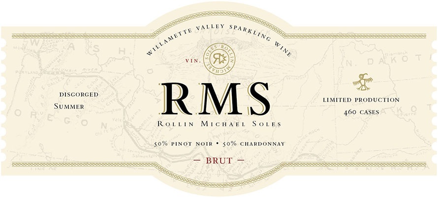 RMS Sparkling Brut label