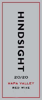 Hindsight - 20/20  Cabernet Sauvignon label