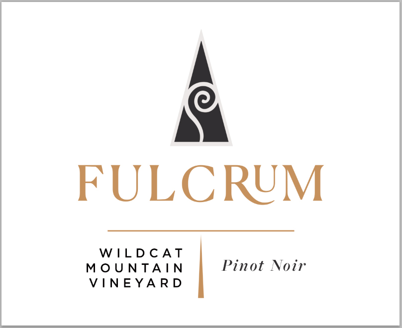 Fulcrum - Carneros Pinot Noir - Wildcat Mountain label