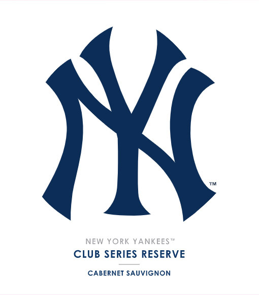 MLB Club Series - Yankees Cabernet Sauvignon Reserve label