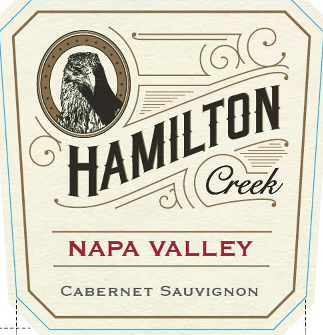 Hamilton Creek - Cabernet Sauvignon label
