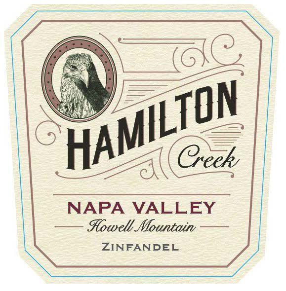 Hamilton Creek - Zinfandel label