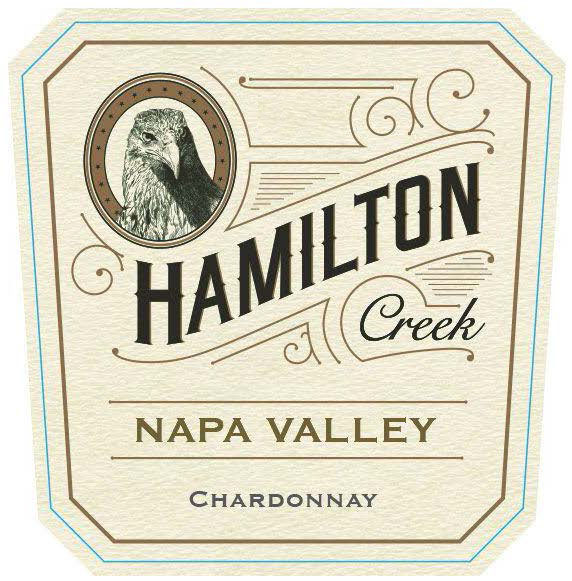 Hamilton Creek - Chardonnay label