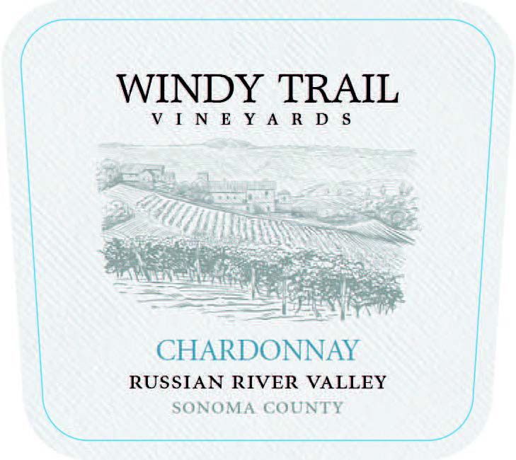 Windy Trail Vineyards - Chardonnay label