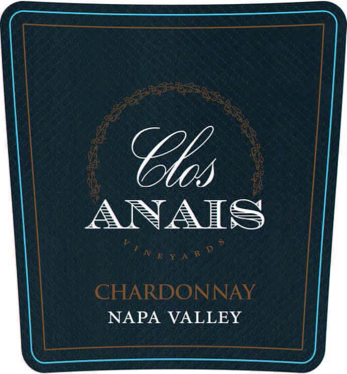 Clos Anais Vineyards - Chardonnay label