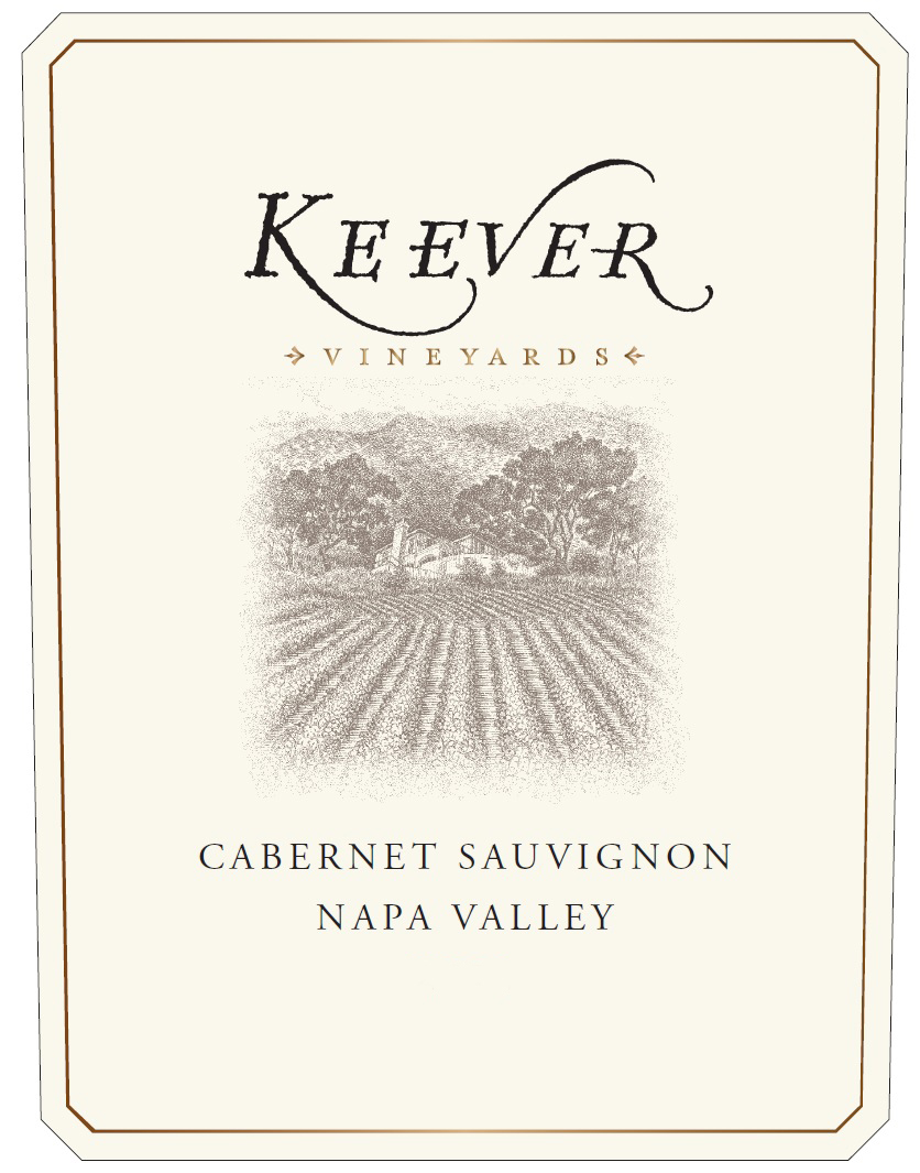 Keever Vineyards - Cabernet Sauvignon label