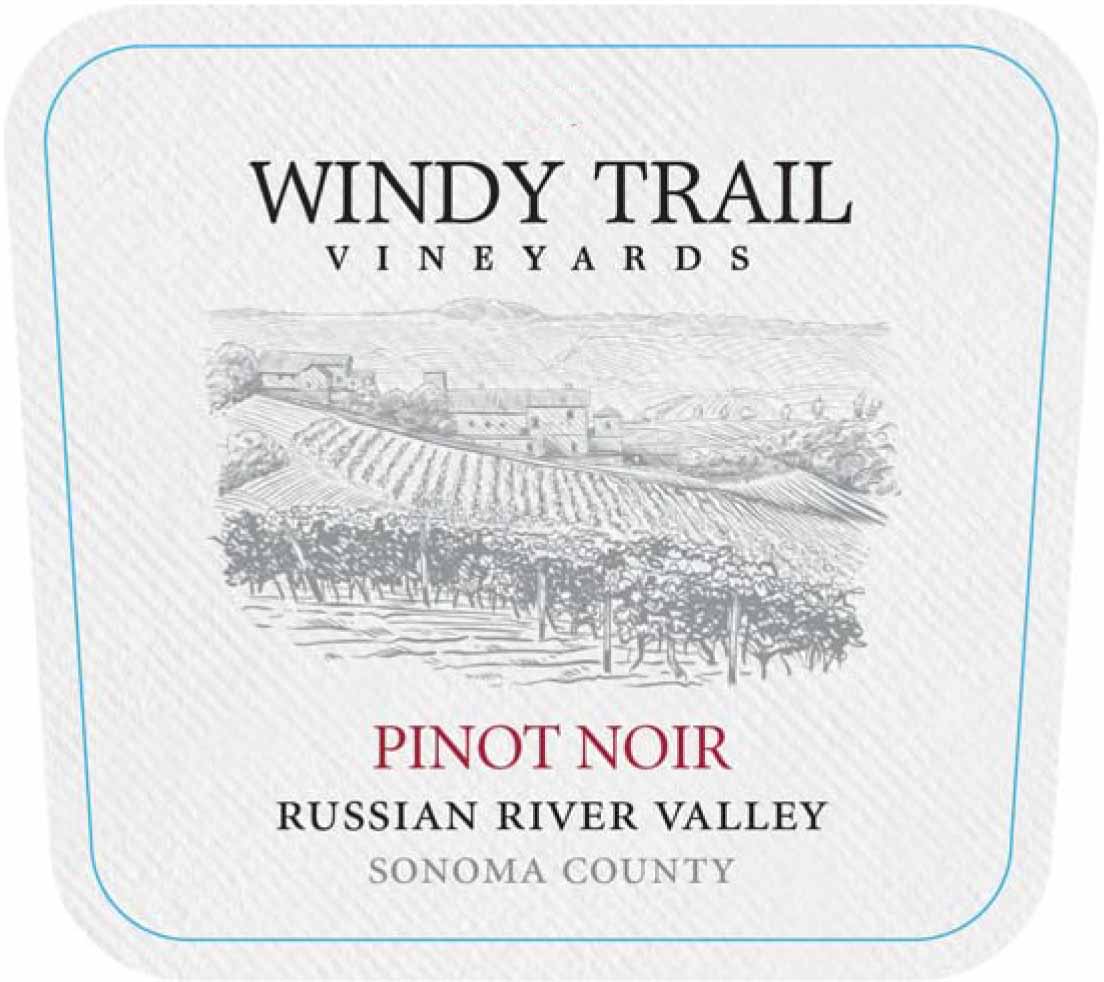 Windy Trail Vineyards - Pinot Noir label