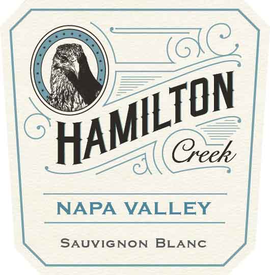 Hamilton Creek - Sauvignon Blanc label