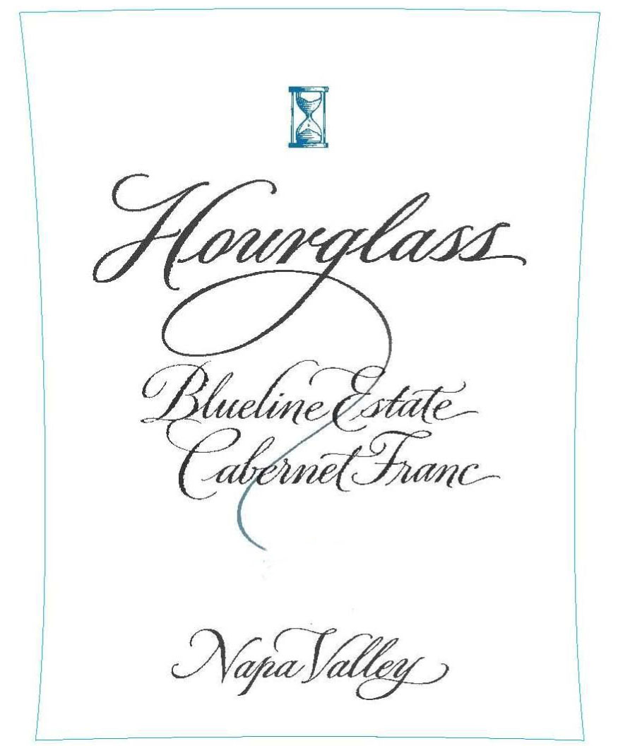 Hourglass - Blueline Estate - Cabernet Franc label