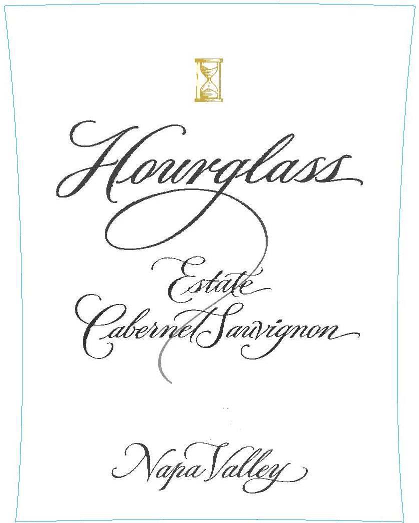Hourglass - Estate - Cabernet Sauvignon label