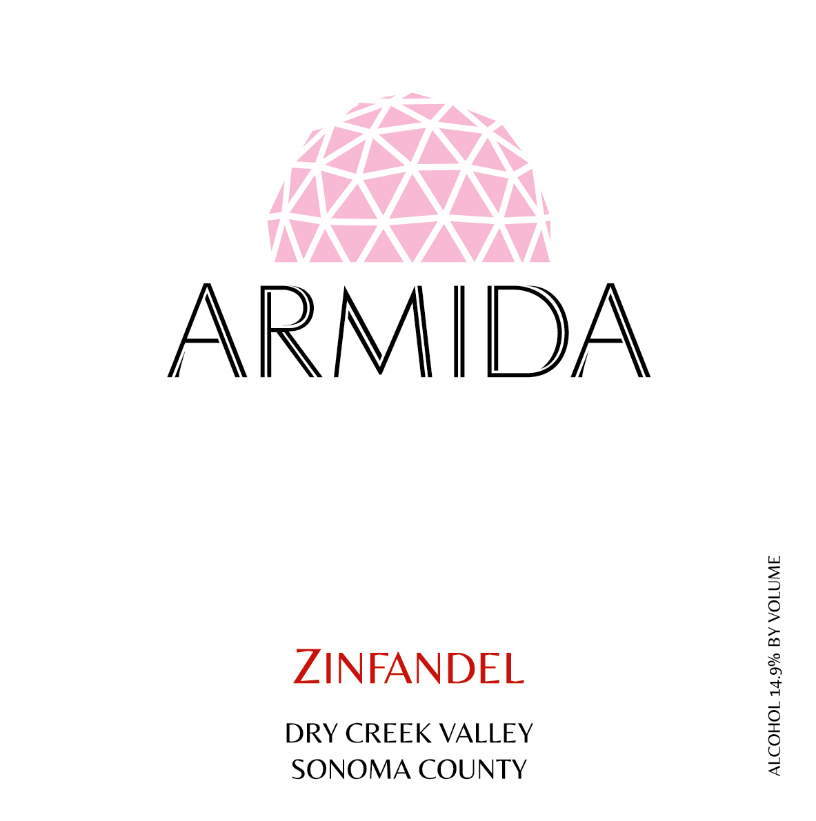 Armida - Zinfandel - Dry Creek Valley  label