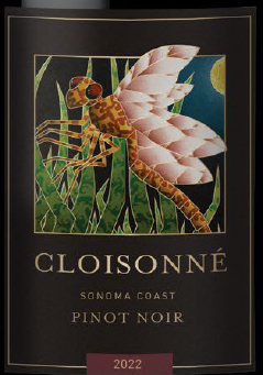 Cloisonne - Pinot Noir label