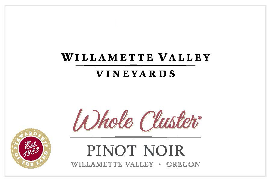 Willamette Valley Vineyards - Pinot Noir - Whole Cluster label